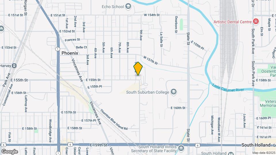 922 E 155th St Map and Location Details