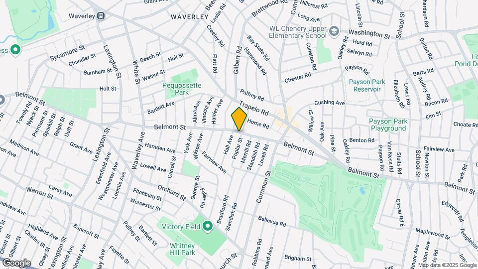 61 Poplar St, Unit 1 Map and Location Details