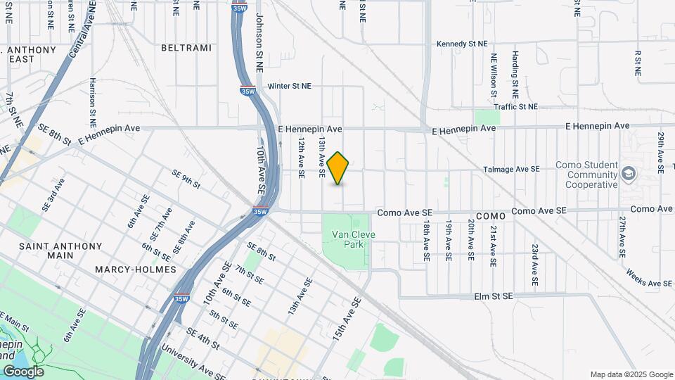 1031 14th Ave SE Map and Location Details
