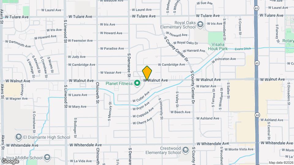 3501 W Colonial Ave Map and Location Details