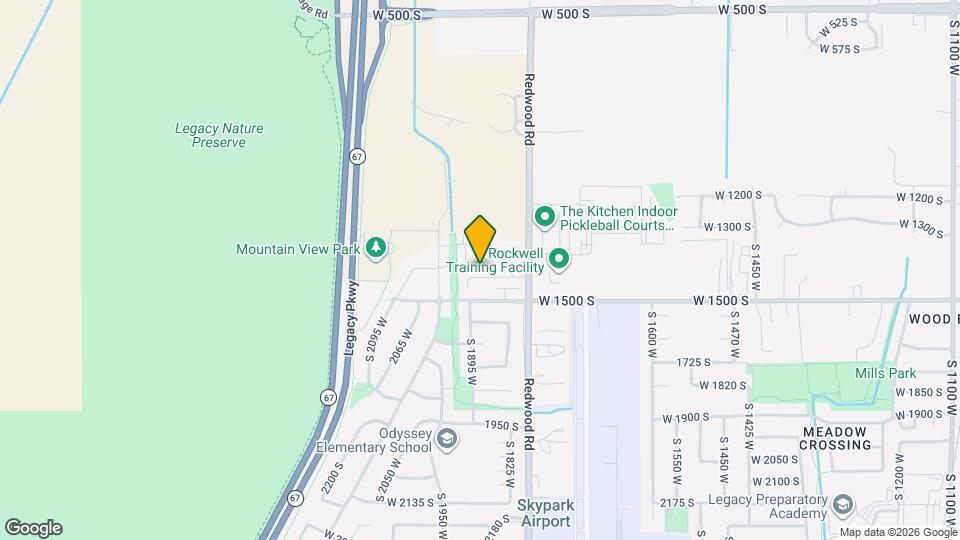 1424 S Mountain View Ct Map and Location Details