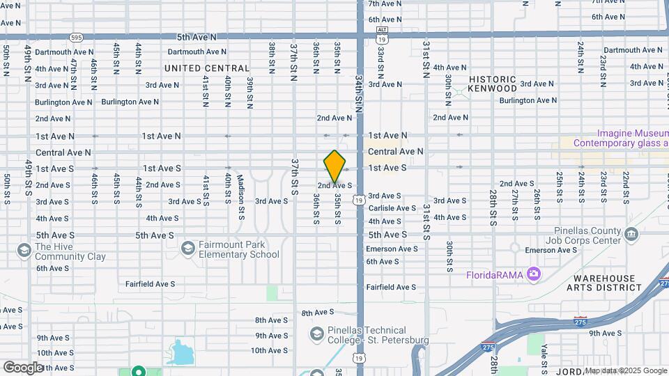 201 35th St S Map and Location Details