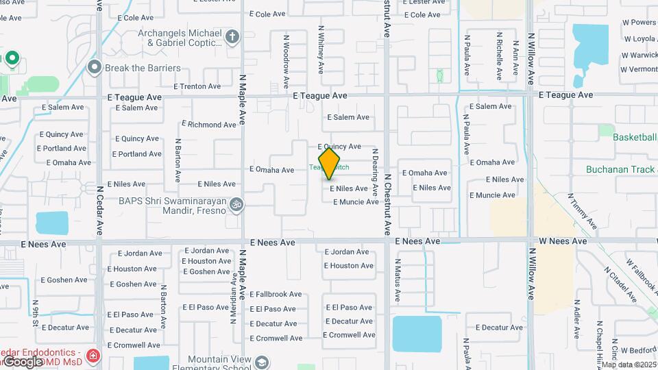 2260 E Niles Ave Map and Location Details