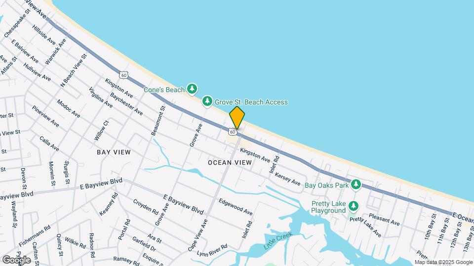 1874 E Ocean View Ave, Unit F Mapa y Detalles de la Ubicación