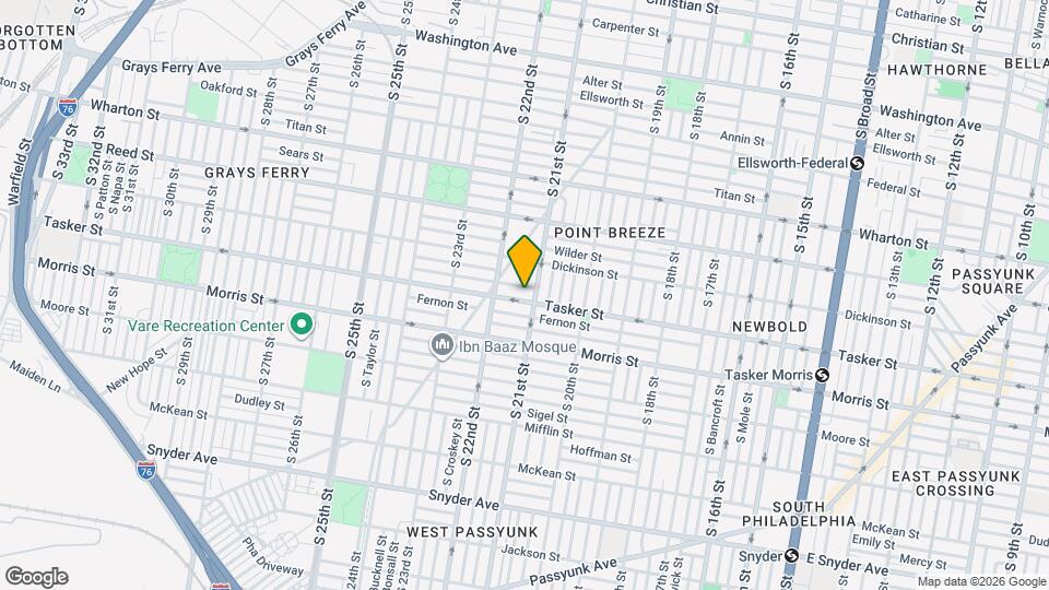 2109 Tasker St Mapa y Detalles de la Ubicación