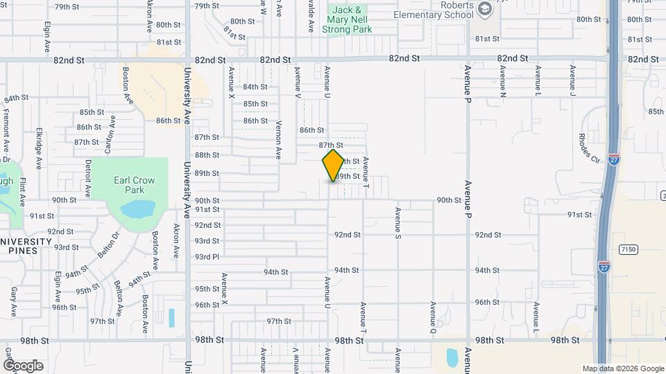 8904 Terrell Ave Map and Location Details