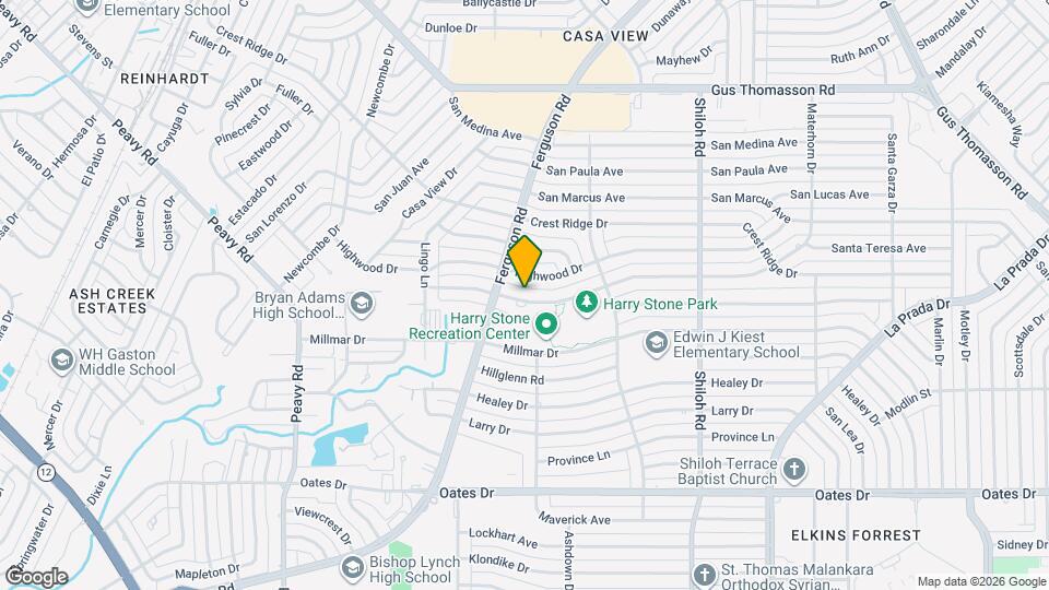 2425 Materhorn Dr Map and Location Details