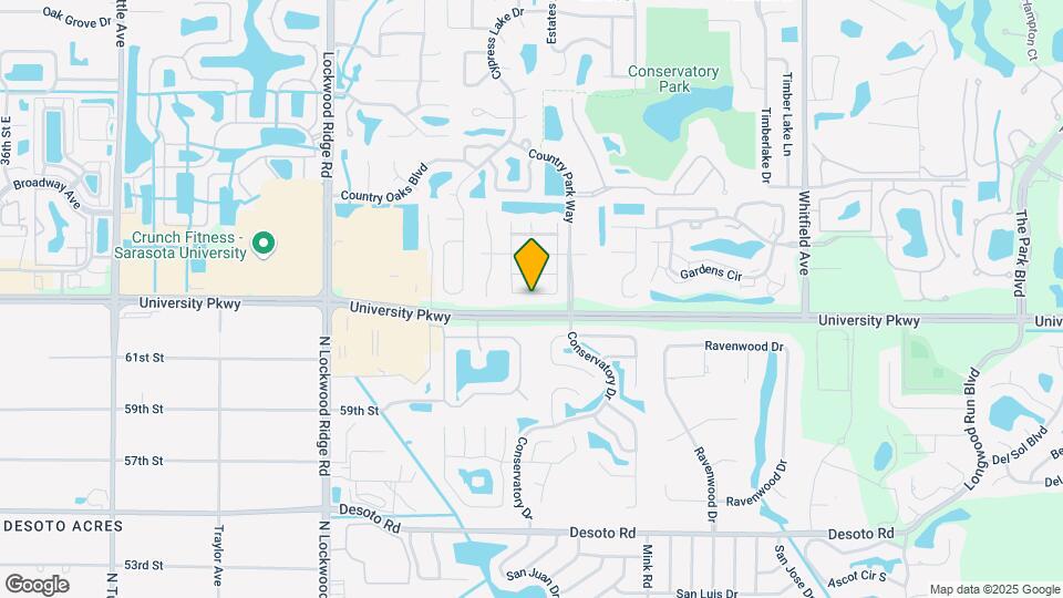 5048 Brandeis Cir S Map and Location Details