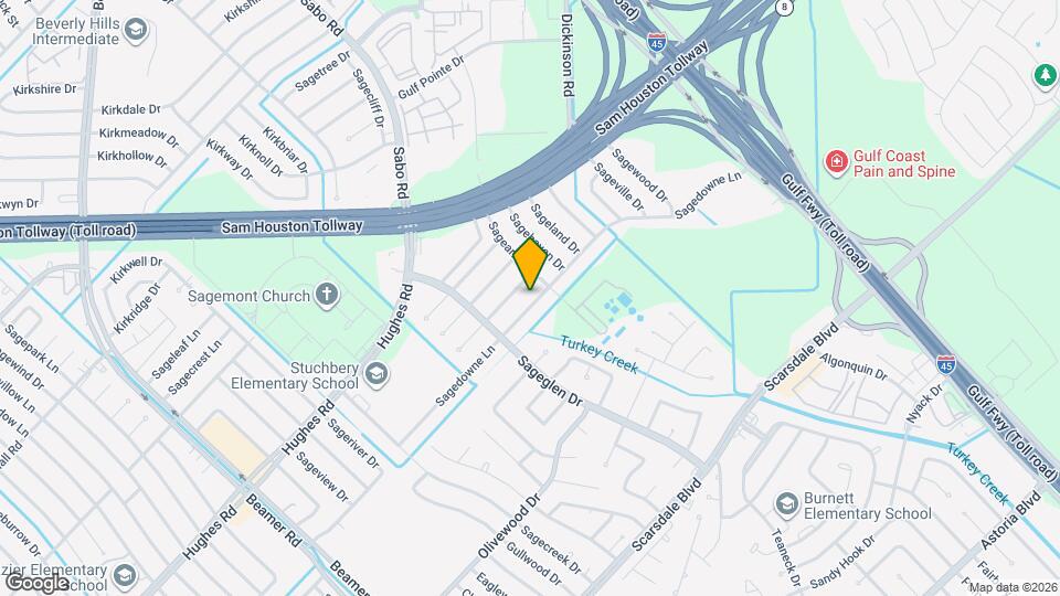 11611 Sagedowne Ln Map and Location Details