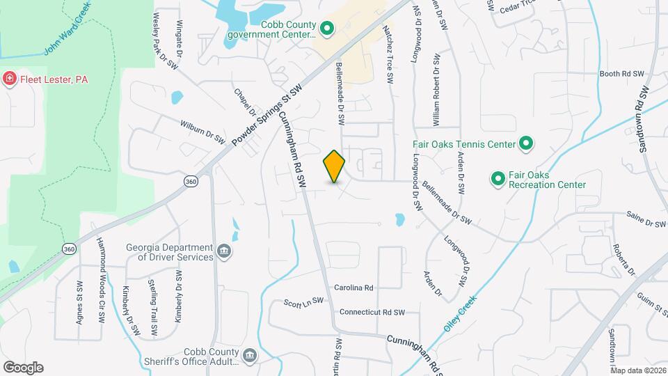 810 Bellemeade Way Map and Location Details