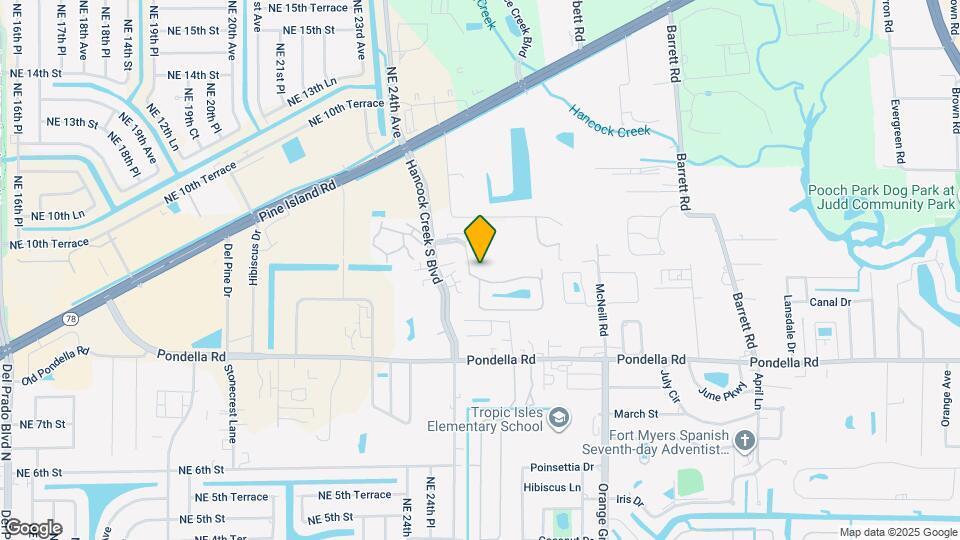 1113 Winding Pines Circle Map and Location Details