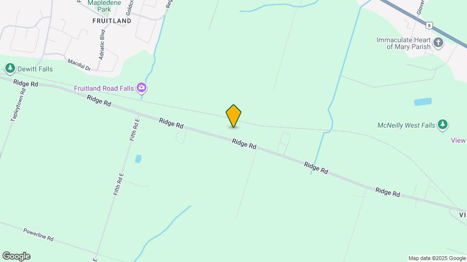 805 Ridge Rd Map and Location Details