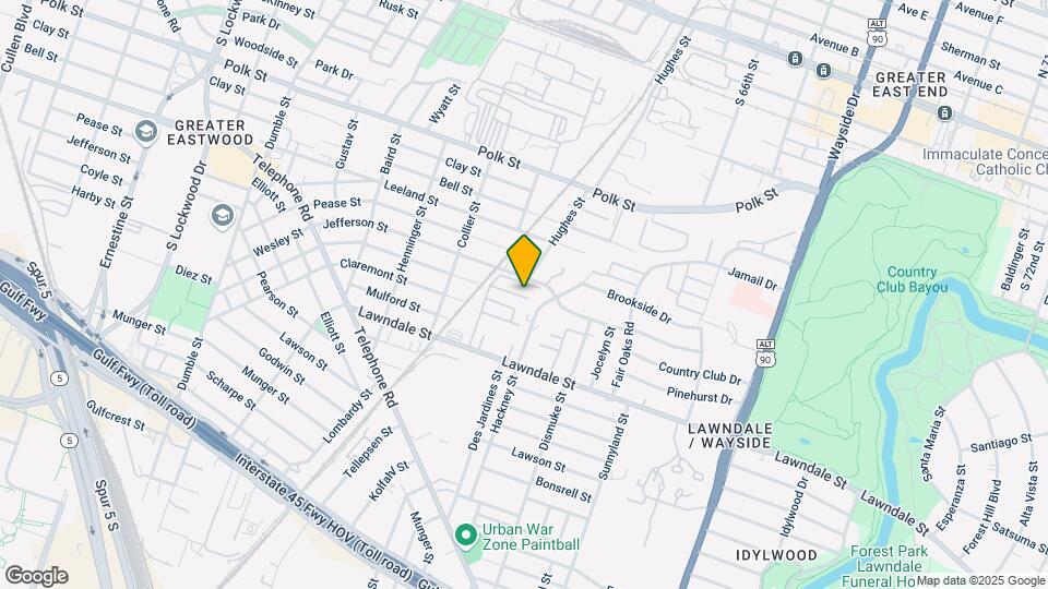 5511 Cuerta St Mapa y Detalles de la Ubicación