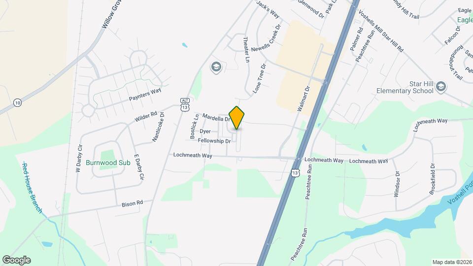 151 Tidbury Crossing Map and Location Details