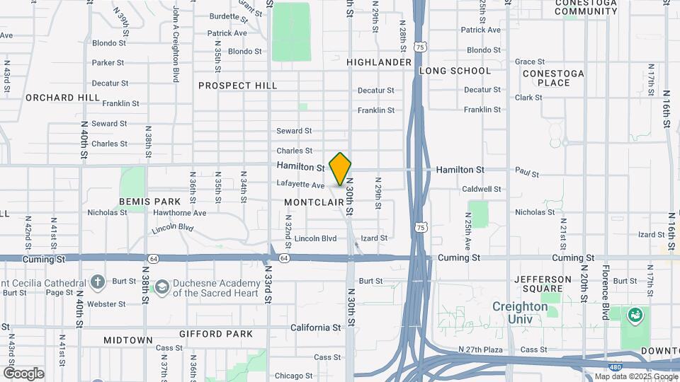 3011 Lafayette Ave Map and Location Details