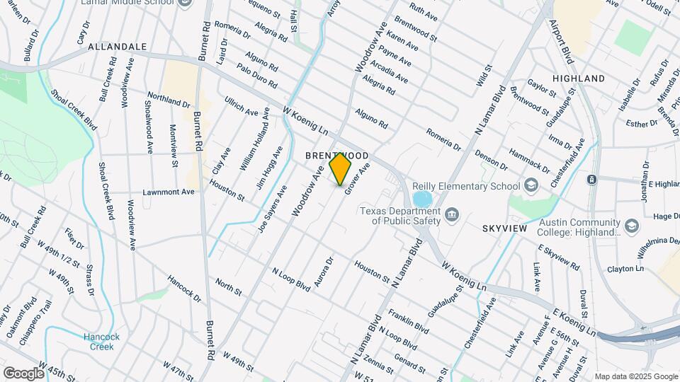 5612 Grover Ave Map and Location Details