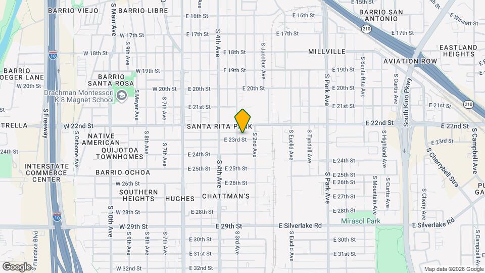 415 E 23rd St, Unit 1 Map and Location Details