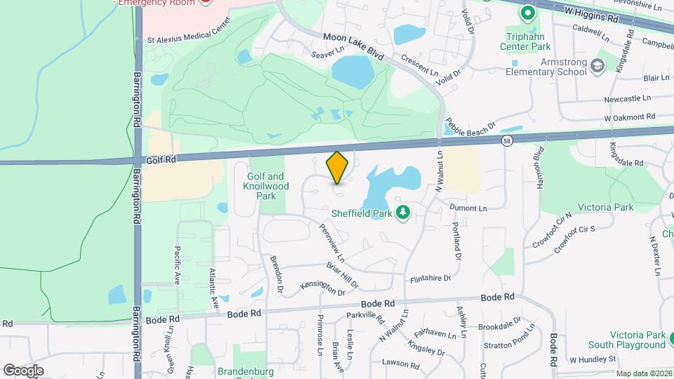 1917 Windsong Dr Map and Location Details