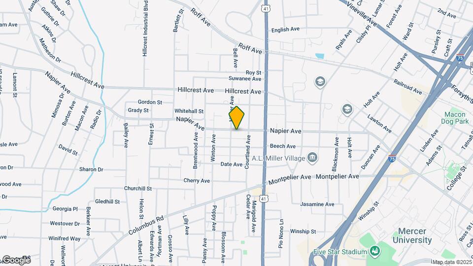 2686 Napier Ave Map and Location Details