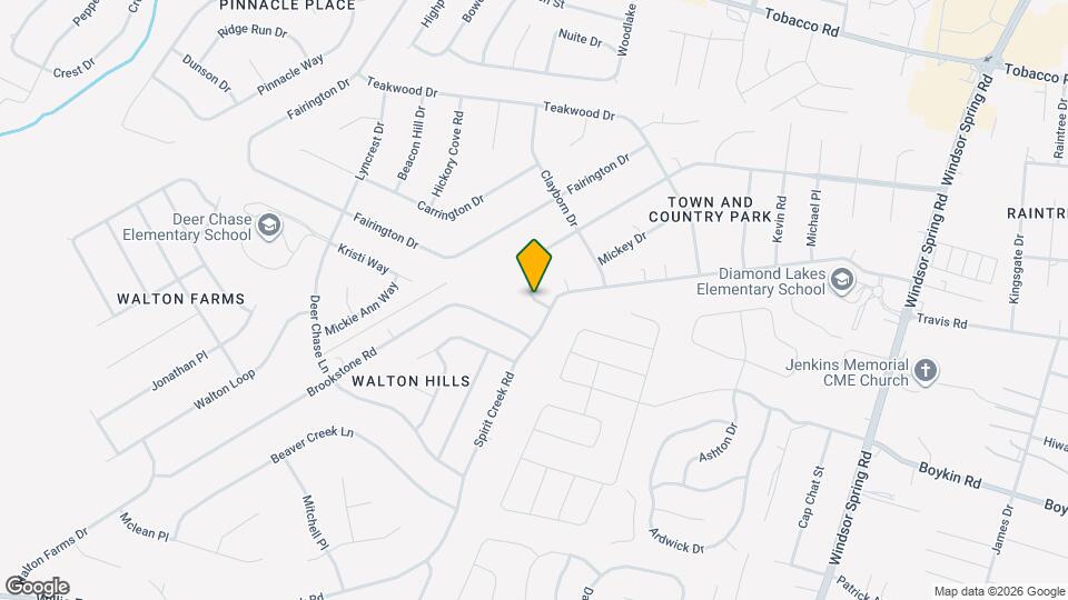 2629 Anthony Dejuan Pkwy Map and Location Details