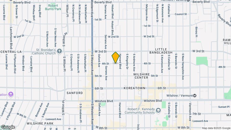 400 S Hobart Blvd Mapa y Detalles de la Ubicación