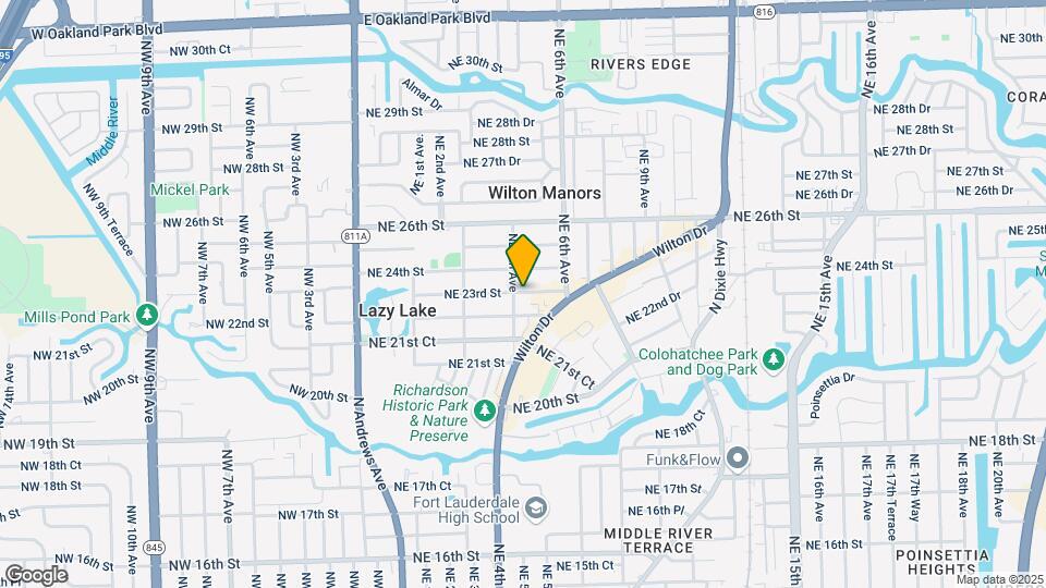 514 NE 23rd St, Unit 514 Map and Location Details