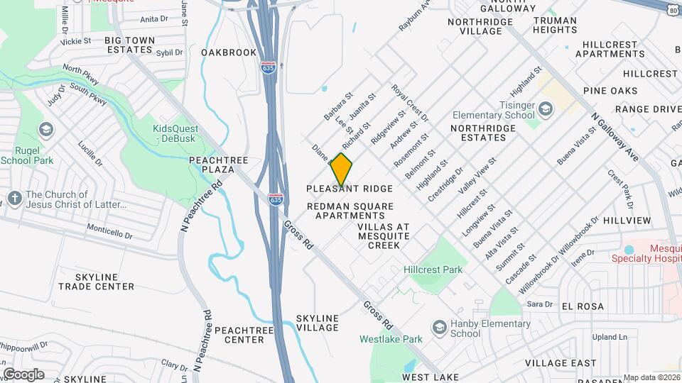 1149 Redman Ave Map and Location Details