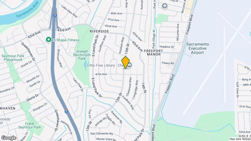 6391 13th St Map and Location Details