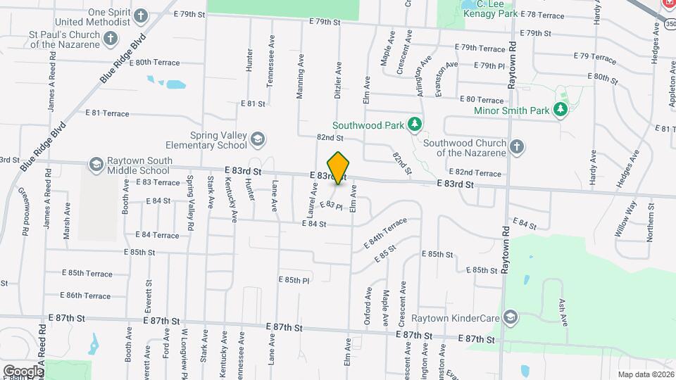8307 Ditzler Ave Map and Location Details