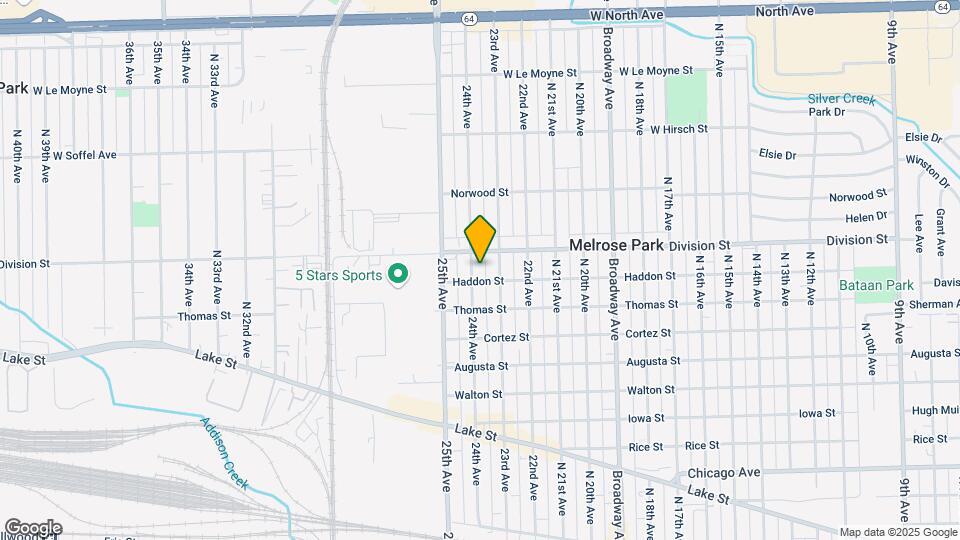 1407 N 24th Ave Map and Location Details