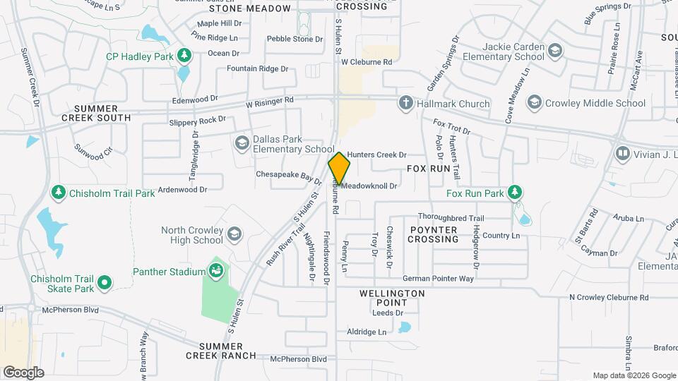 4349 Meadowknoll Dr Map and Location Details