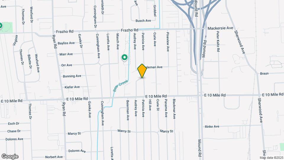 25161 Patricia Ave Map and Location Details