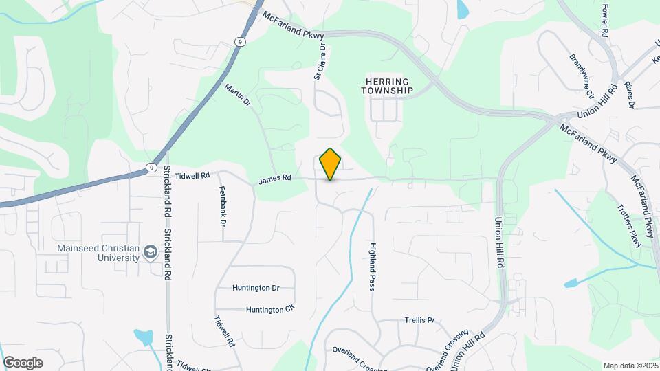 3335 Woodside Ct Map and Location Details