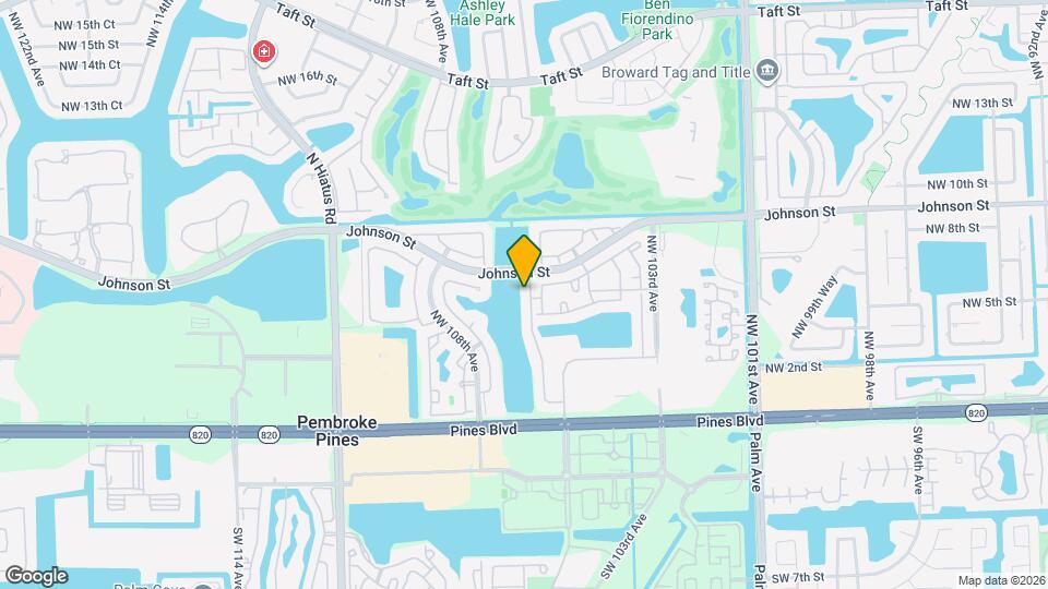 730 NW 106th Terrace Map and Location Details