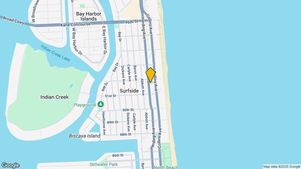 9165 Harding Ave Mapa y Detalles de la Ubicación