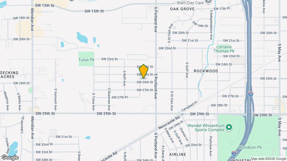3737 SW 26th St Map and Location Details