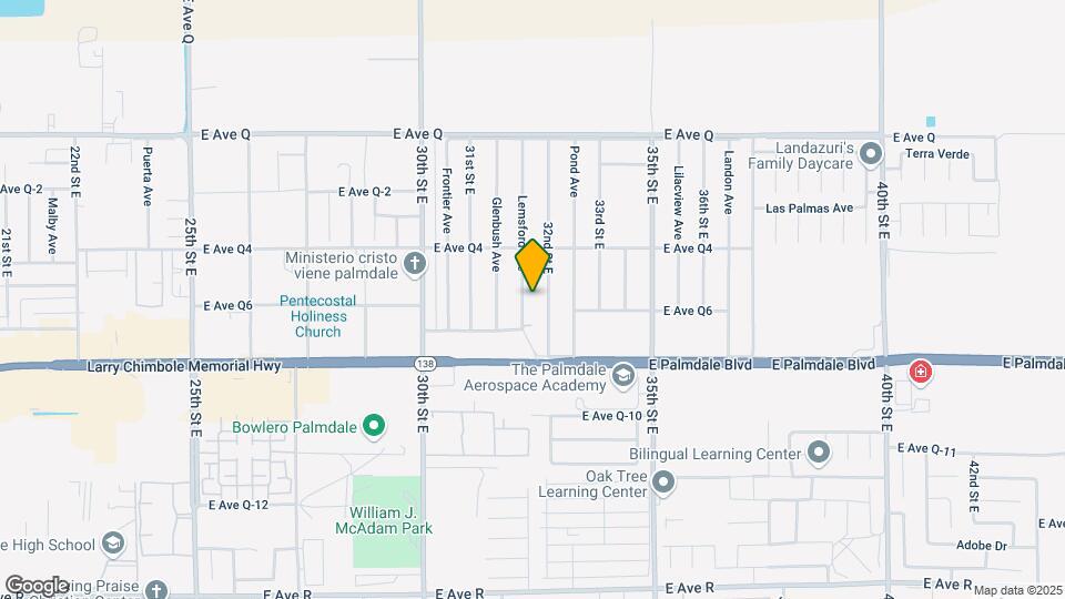 38502 Lemsford Ave Map and Location Details