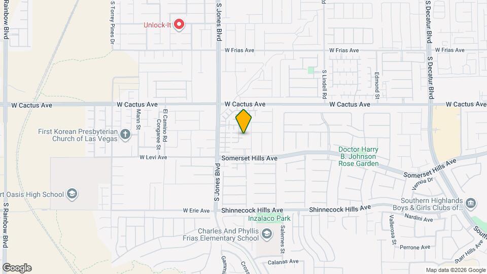 10630 Lessona St Map and Location Details