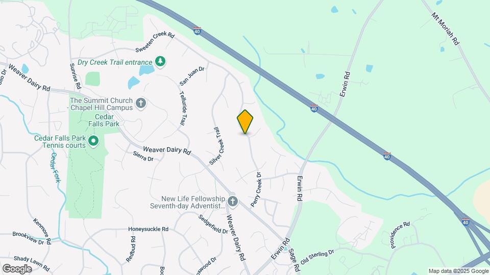 301 Perry Creek Dr Map and Location Details