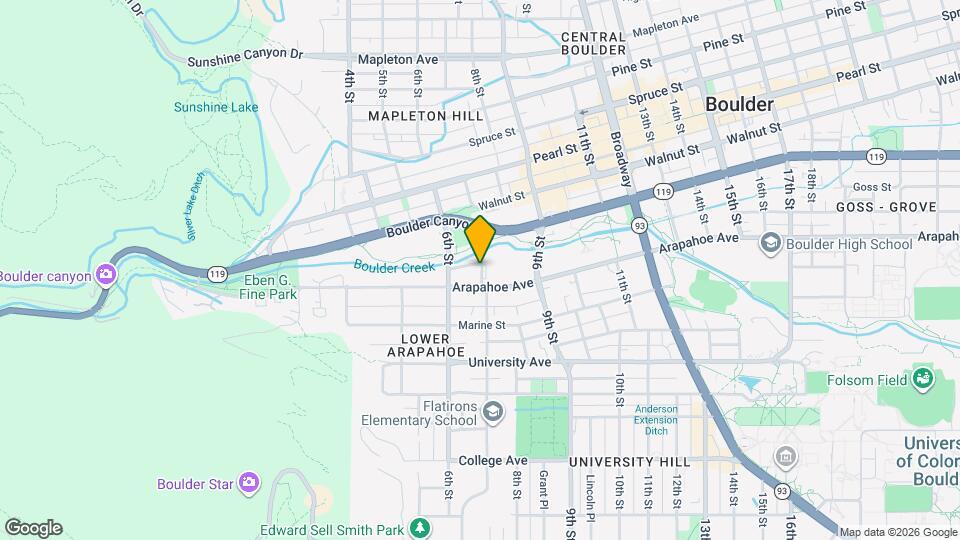 1725 7th St Mapa y Detalles de la Ubicación