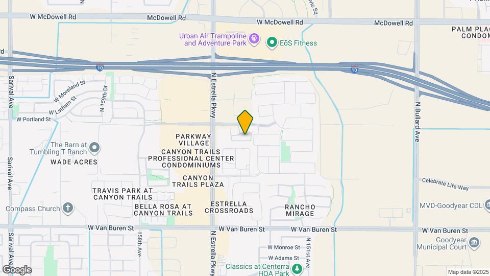 15412 W Garfield St Map and Location Details