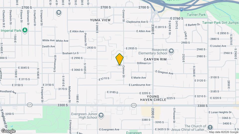 2113 E Donegal Cir, Unit Unit 1 Map and Location Details