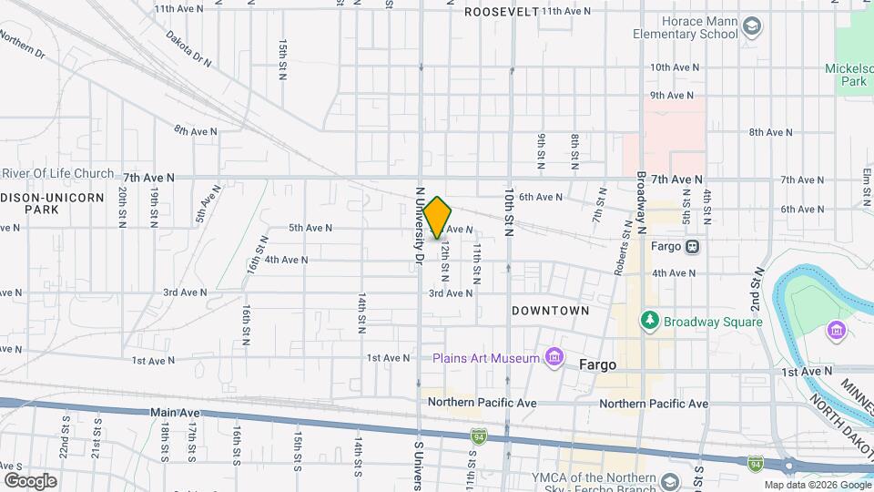 412 12th St N Map and Location Details