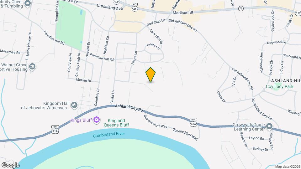 1721 Baltimore Dr Map and Location Details