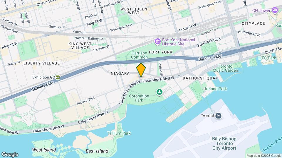 7524 Lake Shore Blvd W Map and Location Details