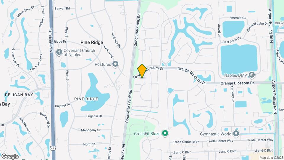 7123 Blue Juniper Ct Map and Location Details