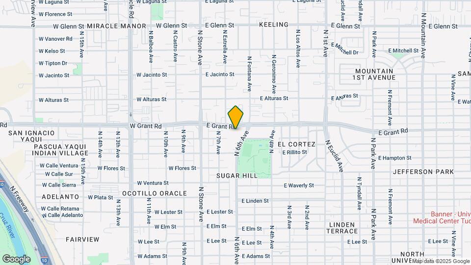 Alborada Apartments Grant Map and Location Details