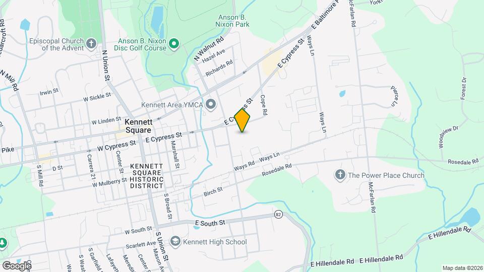 Red Clay Manor Mapa y Detalles de la Ubicación