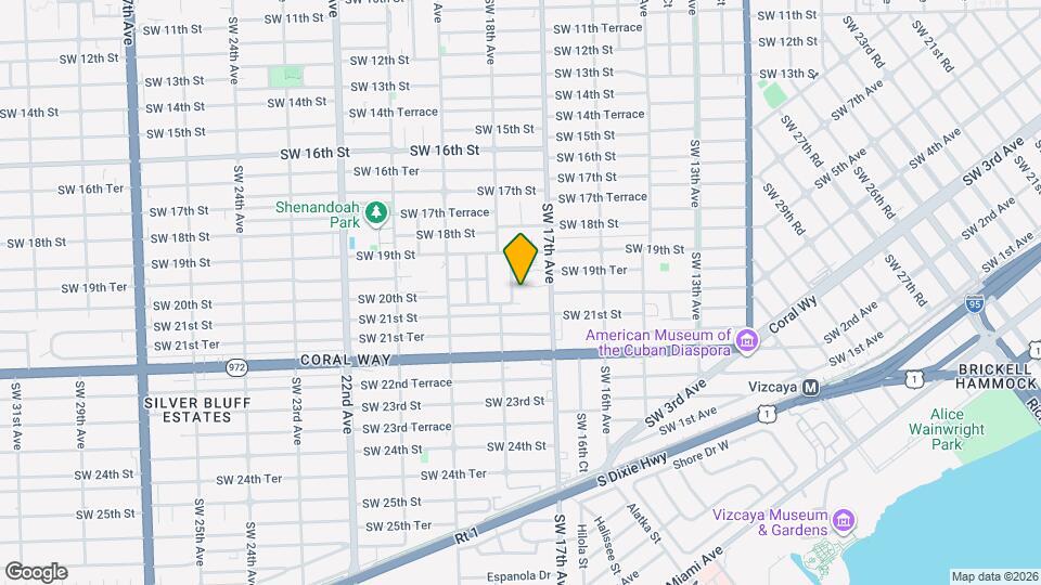 1975 SW 17th Ct Mapa y Detalles de la Ubicación