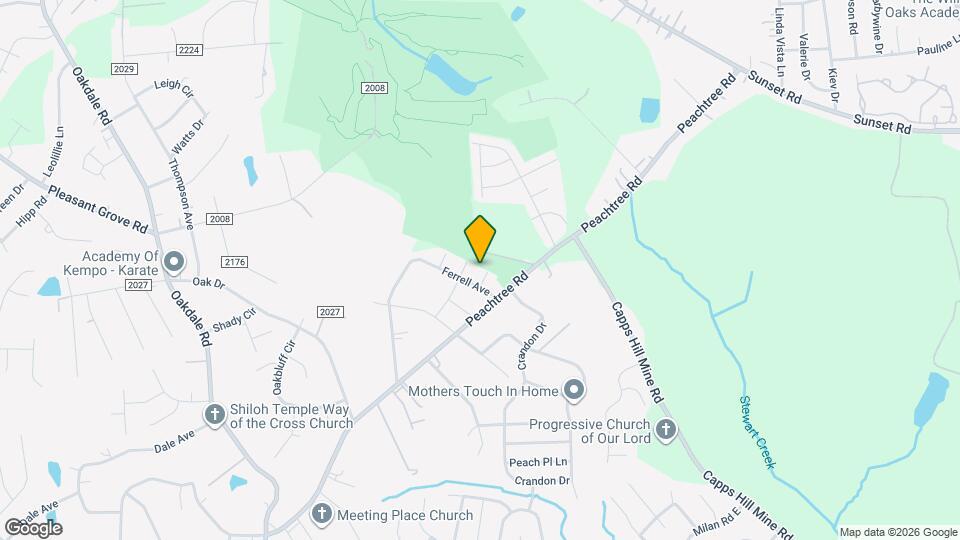 1115 Keener Creek Rd Mapa y Detalles de la Ubicación